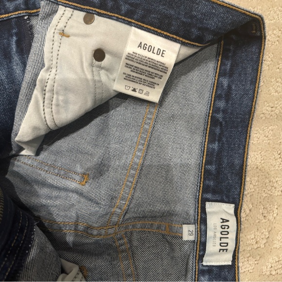 AGOLDE pinch waist high rise kick jeans 29 - Picture 5 of 5